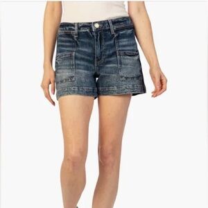 Kut from the Kloth Blue Jean Shorts